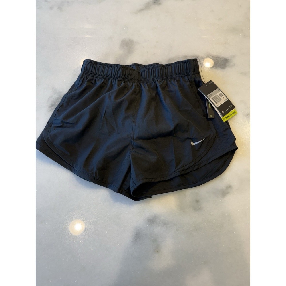 New Nike Women's Black Tempo Running Shorts Size XS